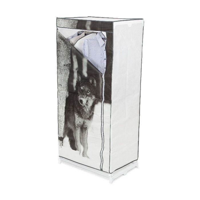 Wolf Portable Kledingkast Metalen Frame 5 Compactor