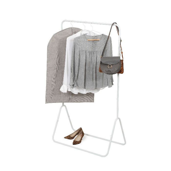 Enkel Metalen Kledingrek 'Fyn' 4 Compactor