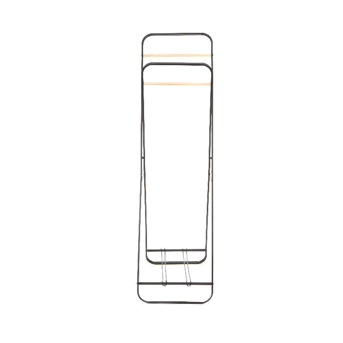 Dubbel Metalen Kledingrek 'Sven' 3 Compactor