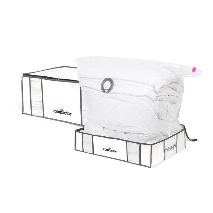 Set van 2 Compactor Life Vacuüm Opbergtassen - Large en XXL 1 Compactor
