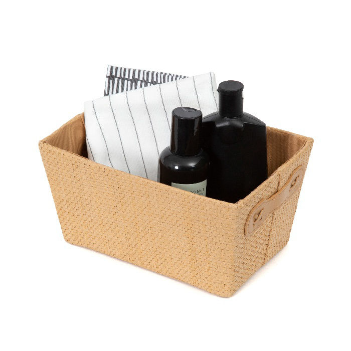 Opbergmand 'Beverly' - Beige 4 Compactor