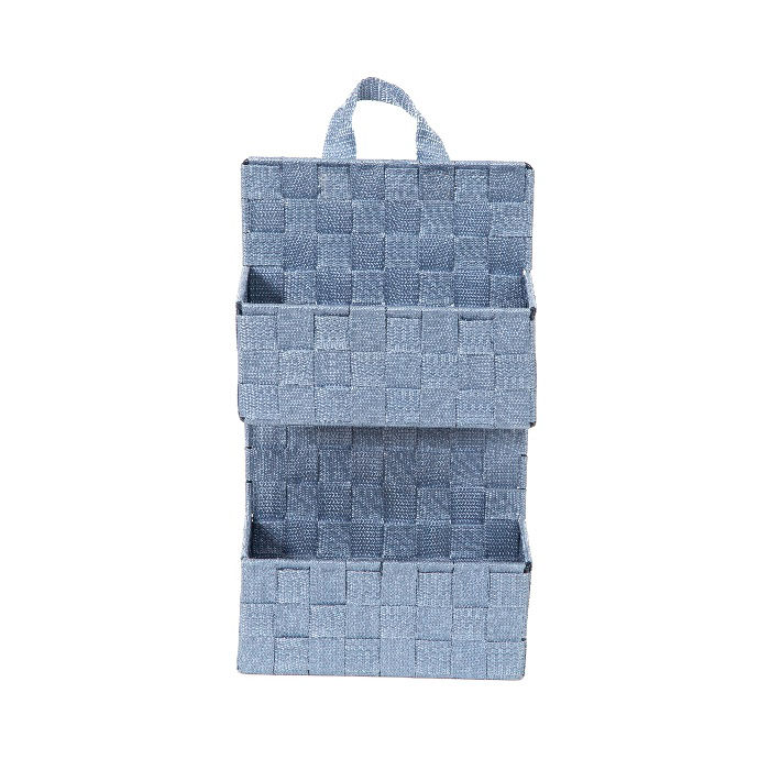 Hangende opslagmand met 2 niveaus "Bristol" - Blue Jeans 2 Compactor