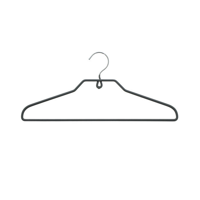 Set van 30 Antislip Gebogen Kledinghangers 'Sticky' 2 Compactor