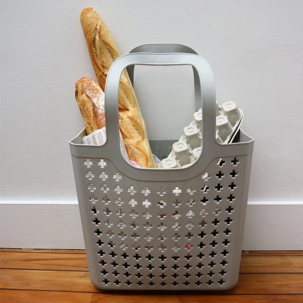 Boodschappentas 'Kosto' - Grijs 5 Compactor