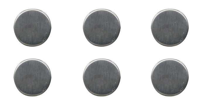 Set van 6 Magneten  1 Compactor