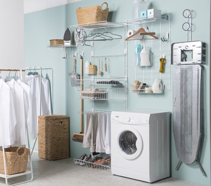 Set van 6 Walltech S-vormige Opberghaken voor in Bijkeuken 2 Compactor