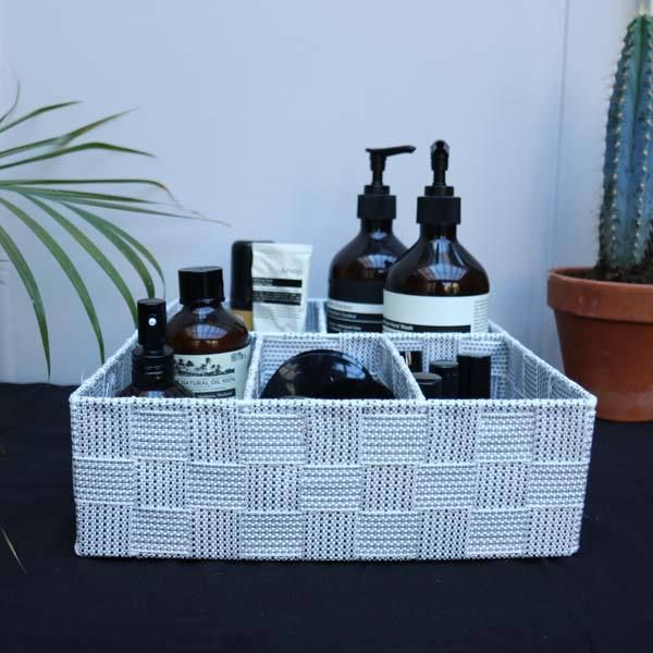 Ladeverdeler 'Toronto' met 5 vakken - Wit 4 Compactor