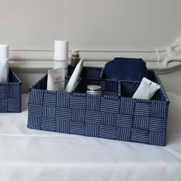 Toronto Ladeverdelers met 5 Vakken - Blauw 2 Compactor