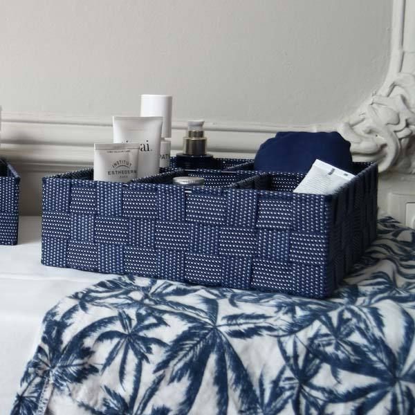 Toronto Ladeverdelers met 5 Vakken - Blauw 3 Compactor