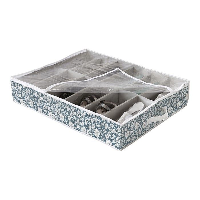 Onder-Bed Schoenen Opbergbox 12 vakken 'Vicky' 1 Compactor
