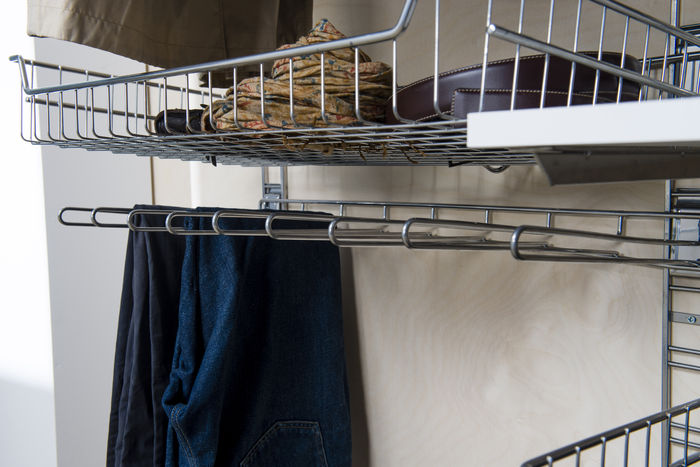 Walltech Kleedkamer Hangrek voor Broeken 3 Compactor