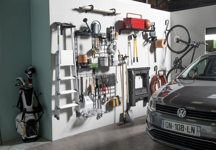 Walltech Garage Gebogen Dubbele Opberghaak 5 Compactor