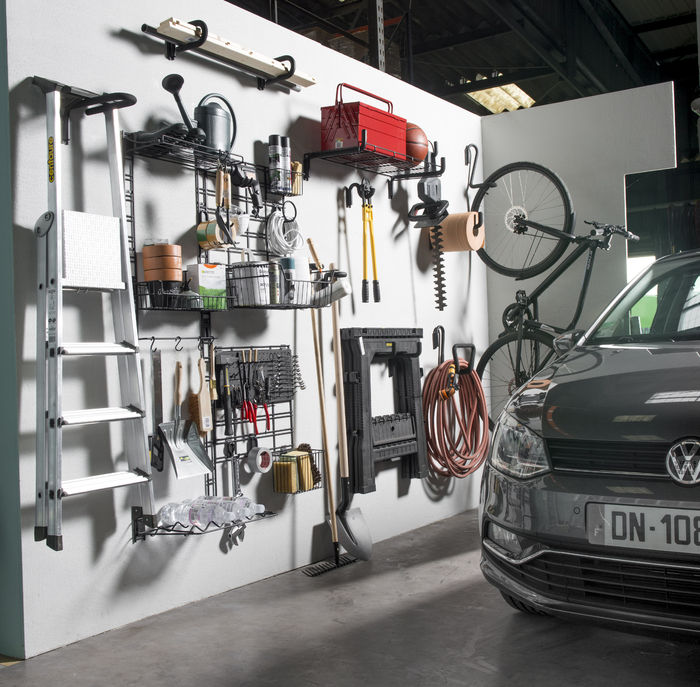 Walltech Garage Lang Ladderrek Opbergrail 4 Compactor