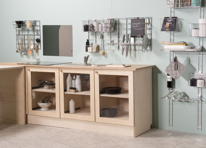 Walltech Dubbele Opberghaak Keuken - Lang 4 Compactor