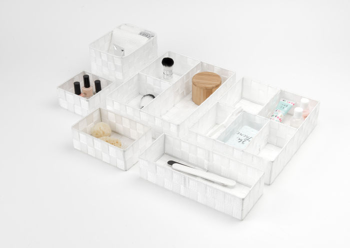 Ladeverdeler 'Stan' met 5 vakken - Wit 5 Compactor