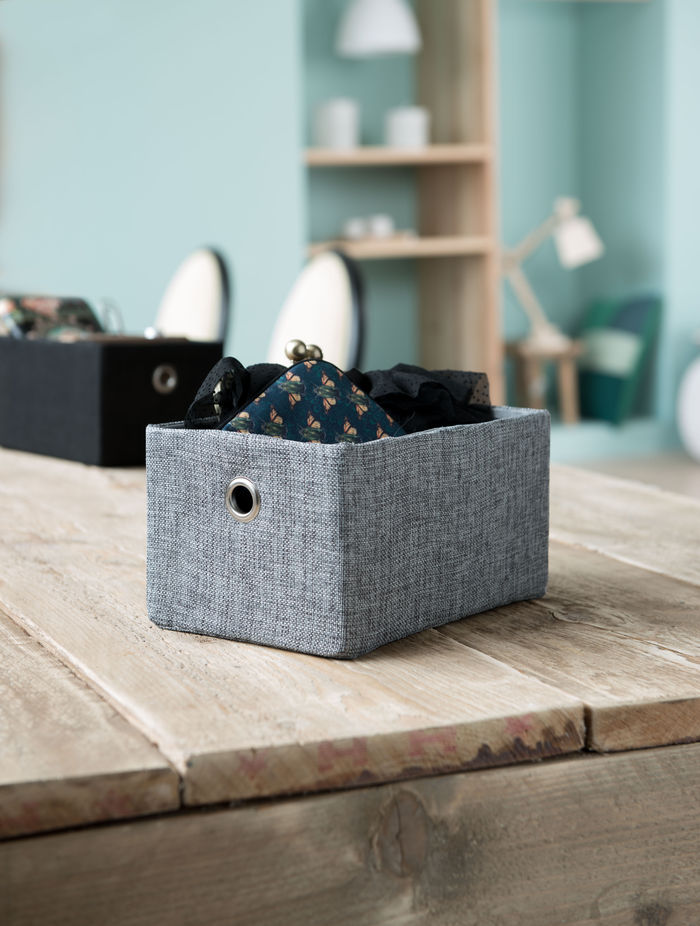 Opbergmand 'York' - Grijs 5 Compactor