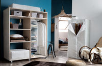 Opbergkoffer Compactor 'Ikat beige' XL 