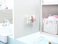 Bestlock Magic Vision Wandgemonteerde Home Opbergdoos me 4 Vakken - Transparant