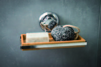 Bestlock Zuignap Wand Zeepbakje - Bamboe