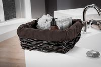 Crazy' XL Rieten Opbergmand - Bruin