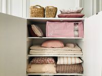 Compactor Pastelroze Vacuüm Opbergtas -XXL