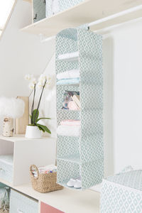 Hangende Kledingplanken 'Daman' met 6 vakken