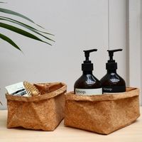 Kleine Opvouwbare Opbergmand 'Cork'