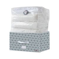 Set van 2 Compactor Vacuüm Opbergkoffers Missy - XL