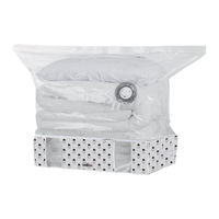 Set van 2 Compactor Vacuüm Opbergtassen Tropic - Large