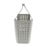 Set van 2 boodschappentassen 'Kosto' - Grijs