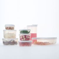 Set van 21 vershouddozen met deksel