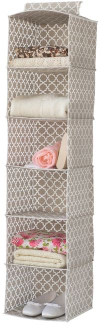 Hangende Kledingplanken 'Madison' met 6 vakken