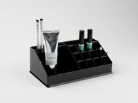 Make-up Organizer met meerdere compartimenten- zwart
