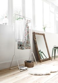 Enkel Metalen Kledingrek 'Niels'