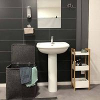 Wasmand 'Felt' - Grijs