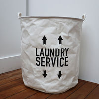 Waszak 'Laundry Basket' - Ecru