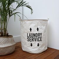 Waszak 'Laundry Basket' - Ecru
