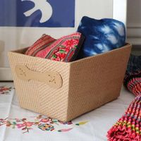 Opbergmand 'Beverly' - Beige