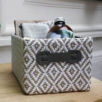 Opbergmand 'Enzo' - Beige