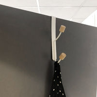 Deurhanger 2 Haken 'Helsinki' - Wit