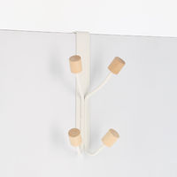 Deurhanger 4 Haken 'Helsinki' - Wit