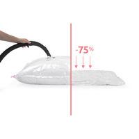 Set van 2 Medium en Large Ruimtebesparende Vacuüm Opbergzakken 'Aspispace' - 1 Medium en 1 Large