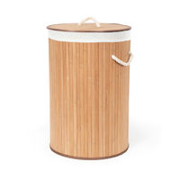 Bamboo' Ronde Vouwbare Wasmand