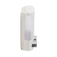 Stick On Dubbele 2 x 310 ml Zeep-/Shampoodispenser - Wit