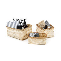 Set van 3 Bamboe Opbergmanden ' Halong'