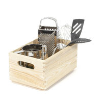 Kleine Natuurlijk Grenenhouten Bewaardoos