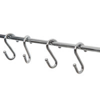 Bestlock Magic Hangend Keukenrek Keukengerei Zonder Boren met 8 Haken