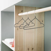 Set van 3 Antislip Hangers met Inkepingen 'Sticky'