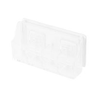 Bestlock Magic Vision Wandgemonteerde Home Opbergdoos me 4 Vakken - Transparant