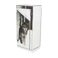 Wolf Portable Kledingkast Metalen Frame